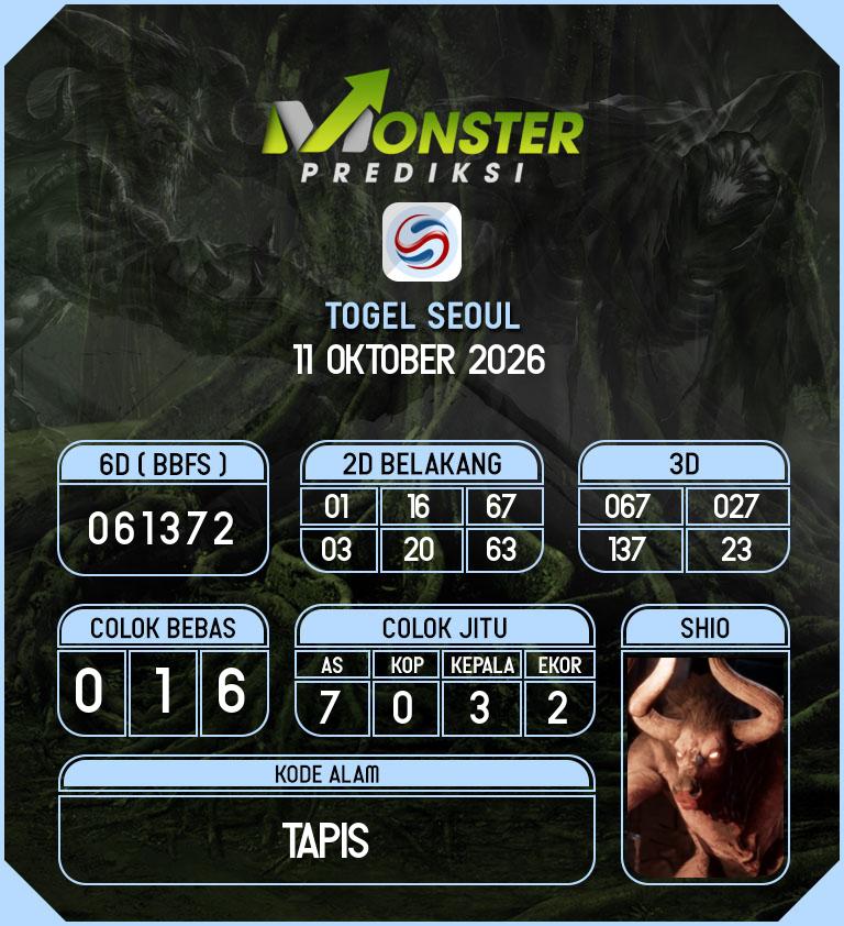 Kode-Monster-Seoul-Hari-Minggu-11-Oktober-2026