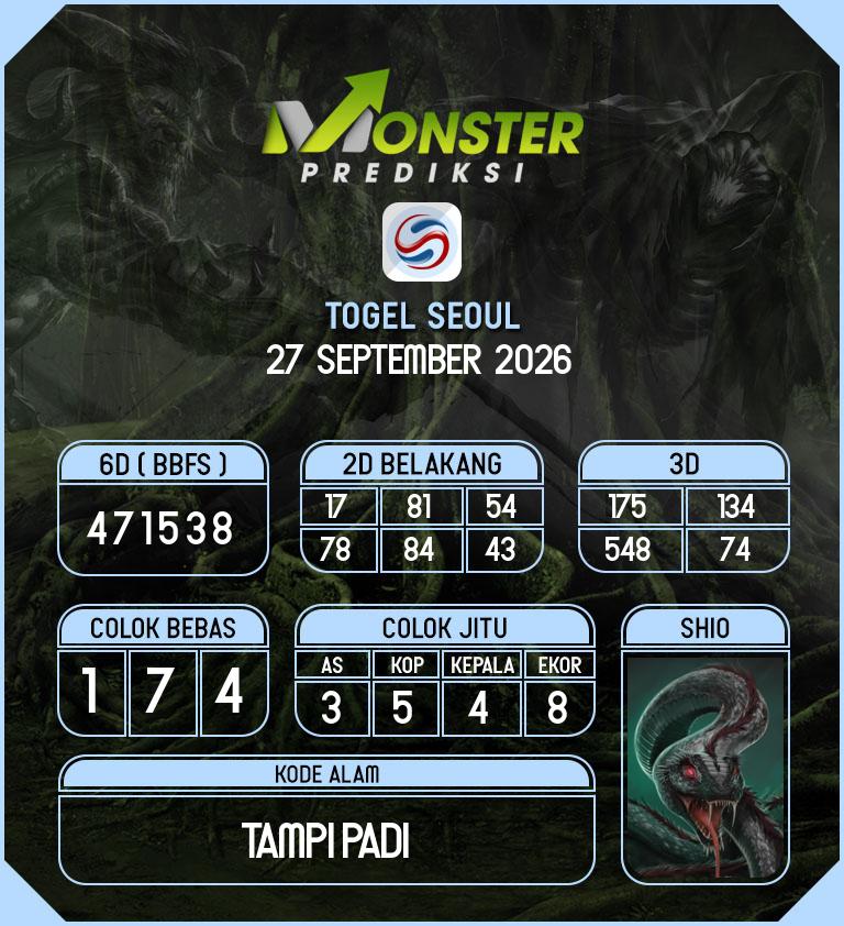 Kode-Monster-Seoul-Hari-Minggu-27-September-2026