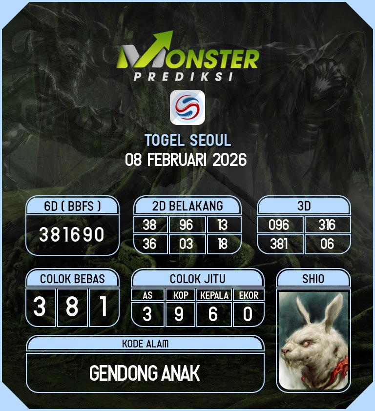 Kode-Monster-Seoul-Hari-Minggu-8-Februari-2026