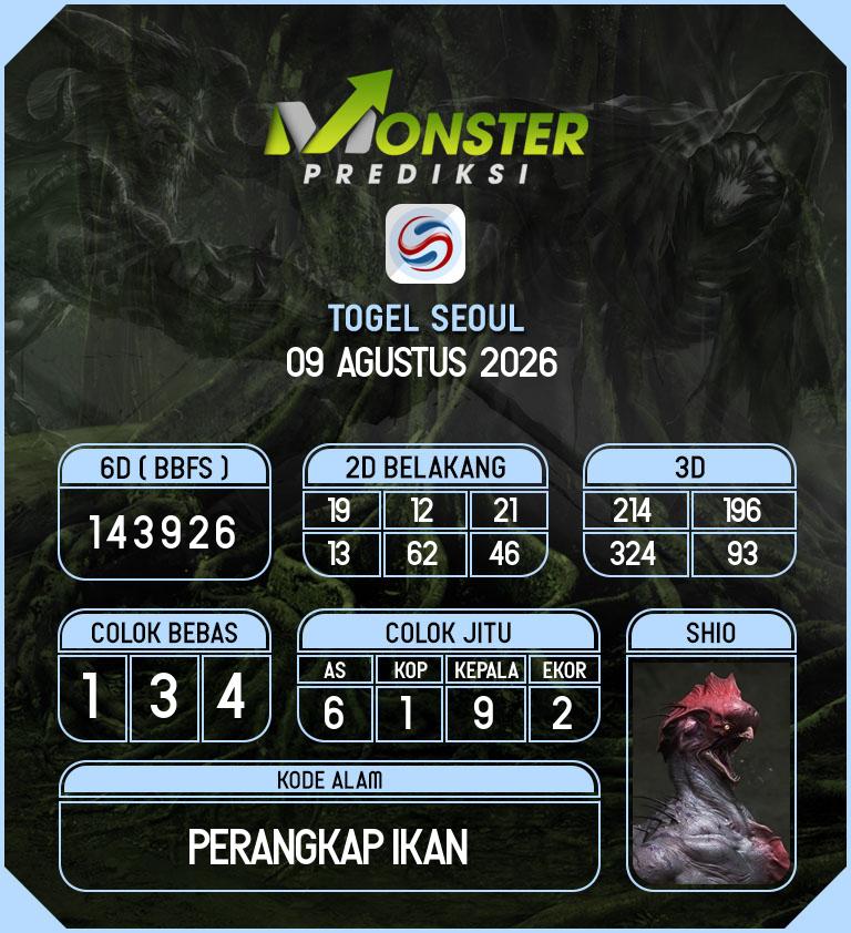 Kode-Monster-Seoul-Hari-Minggu-9-Agustus-2026