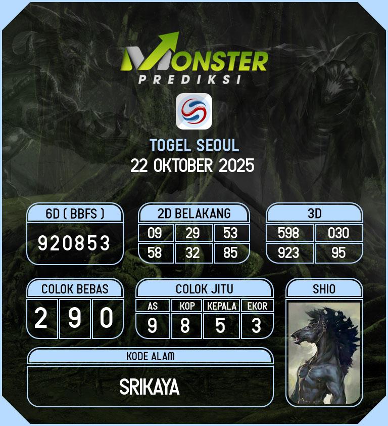 Kode-Monster-Seoul-Hari-Rabu-22-Oktober-2025