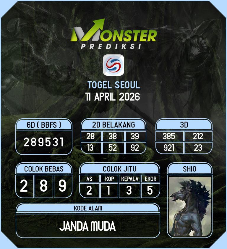 Kode-Monster-Seoul-Hari-Sabtu-11-April-2026