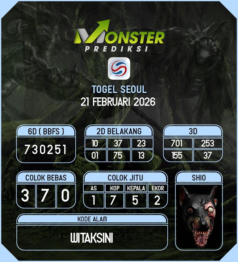 Kode-Monster-Seoul-Hari-Sabtu-21-Februari-2026