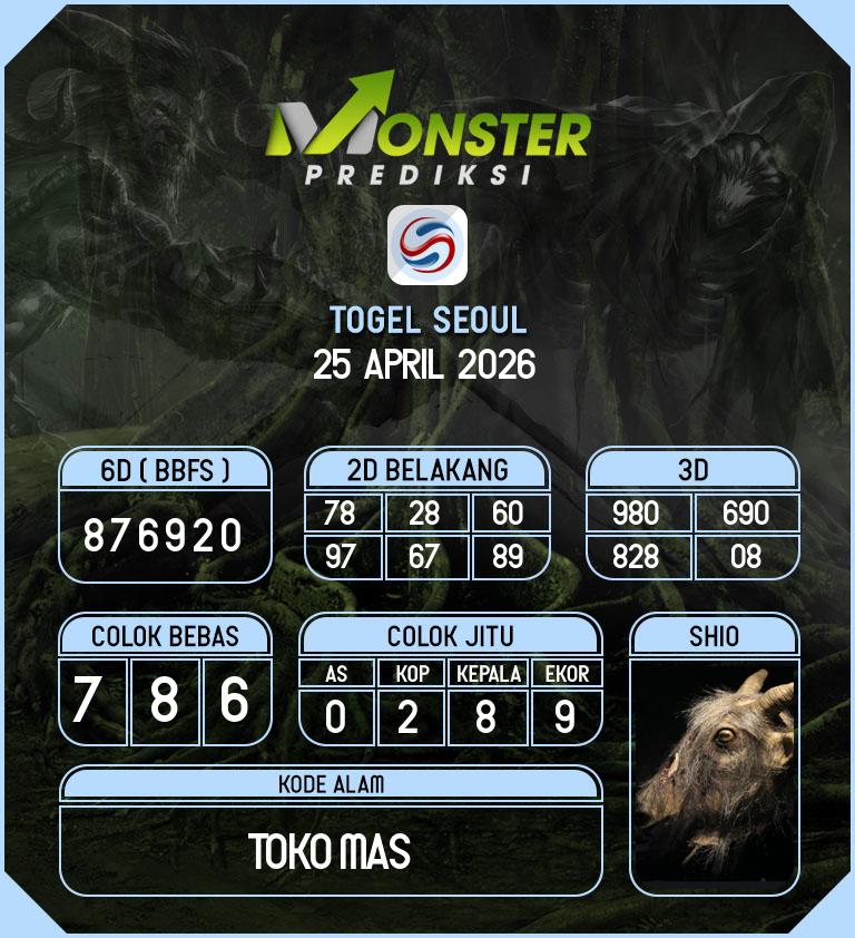 Kode-Monster-Seoul-Hari-Sabtu-25-April-2026