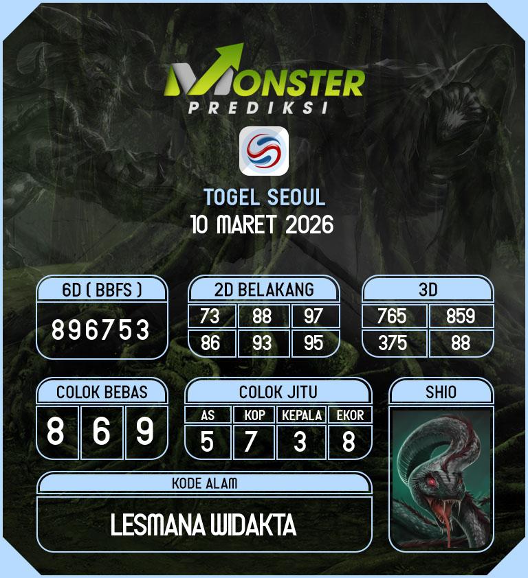 Kode-Monster-Seoul-Hari-Selasa-10-Maret-2026