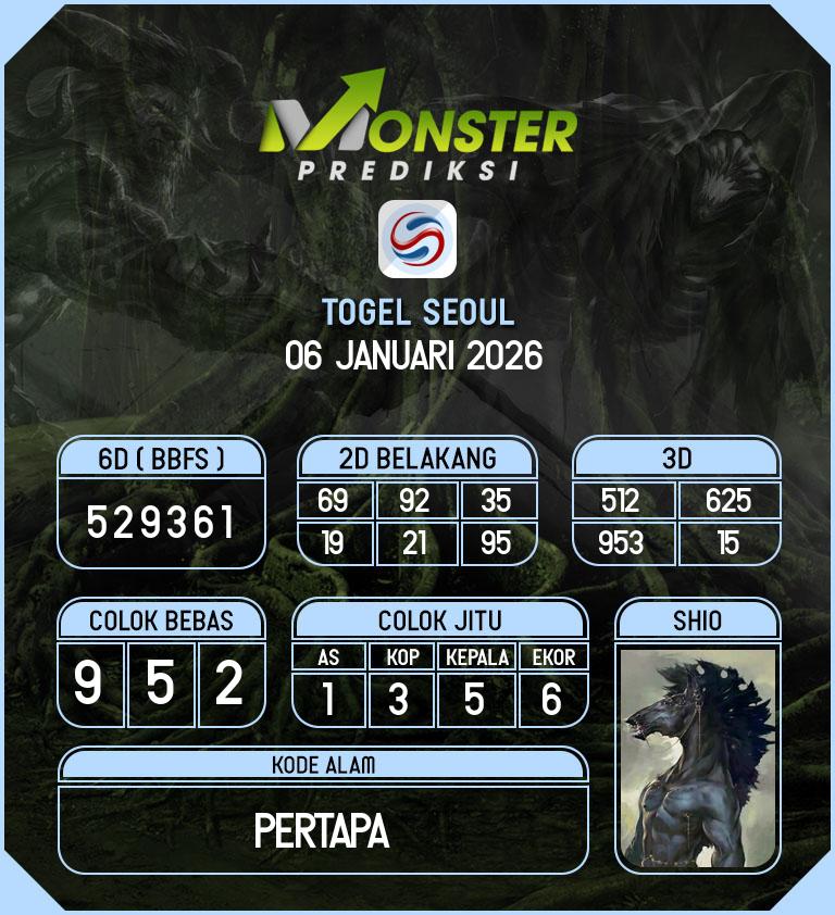 Kode-Monster-Seoul-Hari-Selasa-6-Januari-2026