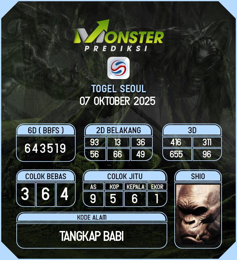 Kode-Monster-Seoul-Hari-Selasa-7-Oktober-2025