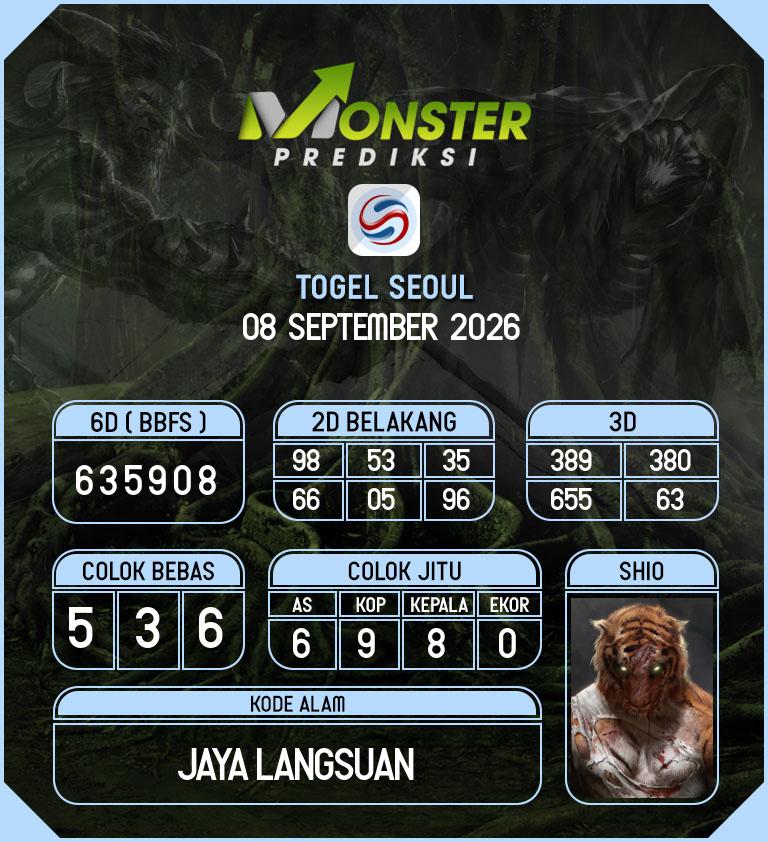 Kode-Monster-Seoul-Hari-Selasa-8-September-2026