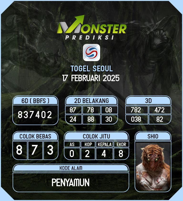 Kode-Monster-Seoul-Hari-Senin-17-Februari-2025