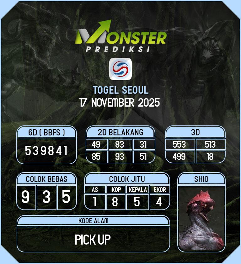 Kode-Monster-Seoul-Hari-Senin-17-November-2025