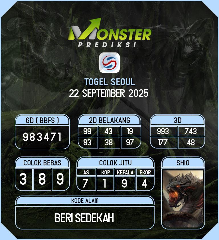 Kode-Monster-Seoul-Hari-Senin-22-September-2025