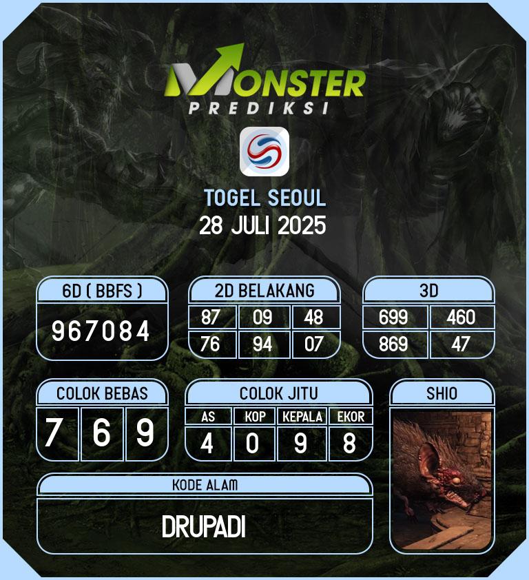 Kode-Monster-Seoul-Hari-Senin-28-Juli-2025