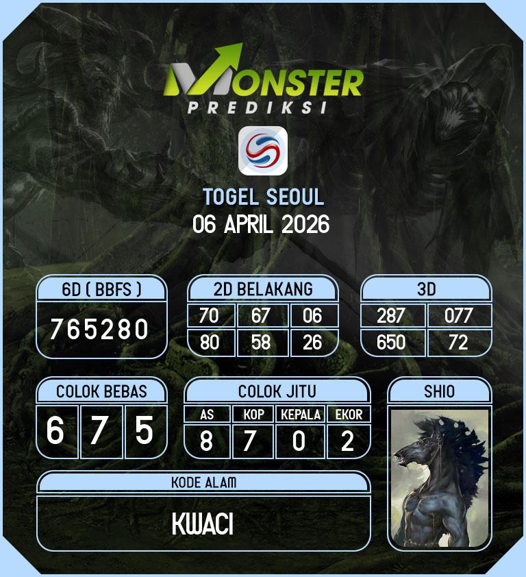 Kode-Monster-Seoul-Hari-Senin-6-April-2026