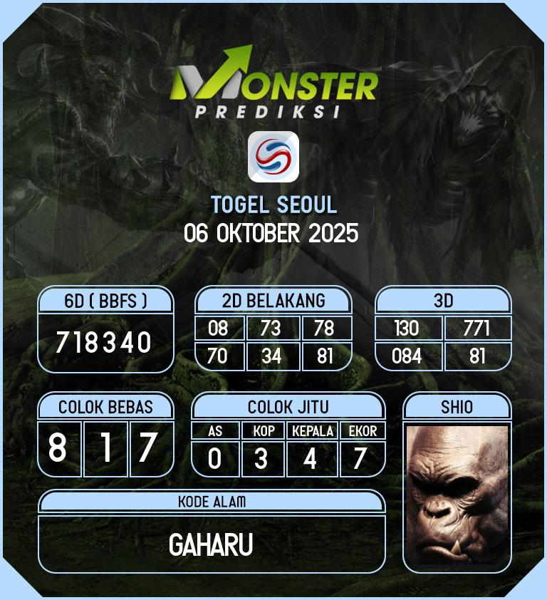 Kode-Monster-Seoul-Hari-Senin-6-Oktober-2025