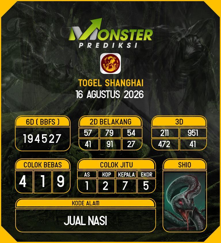Kode-Monster-Shanghai-Hari-Minggu-16-Agustus-2026