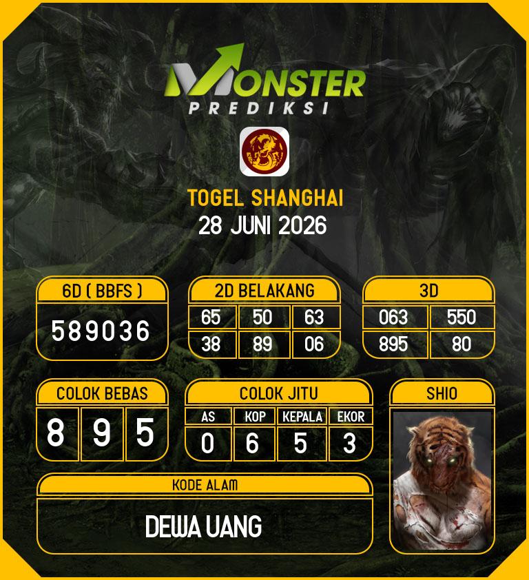 Kode-Monster-Shanghai-Hari-Minggu-28-Juni-2026