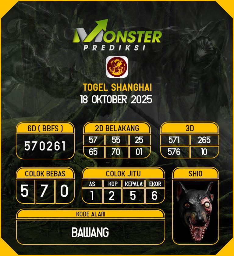 Kode-Monster-Shanghai-Hari-Sabtu-18-Oktober-2025