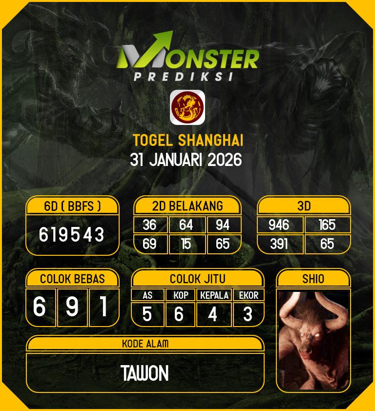 Kode-Monster-Shanghai-Hari-Sabtu-31-Januari-2026