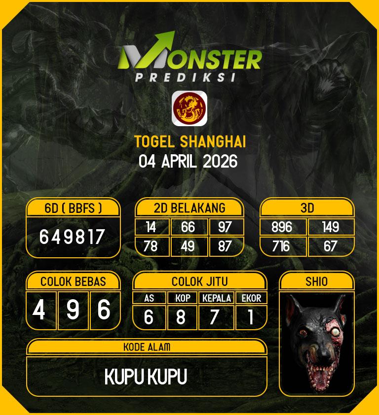 Kode-Monster-Shanghai-Hari-Sabtu-4-April-2026