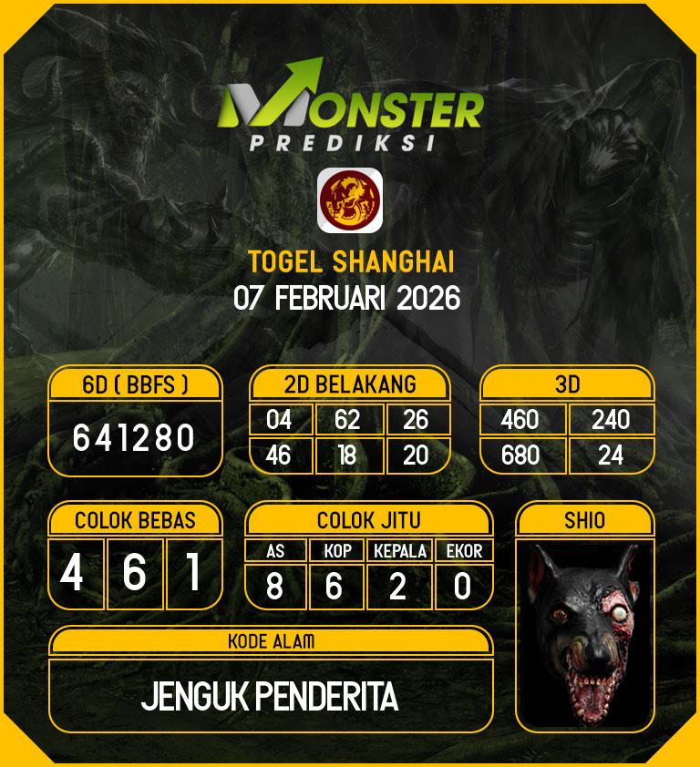 Kode-Monster-Shanghai-Hari-Sabtu-7-Februari-2026