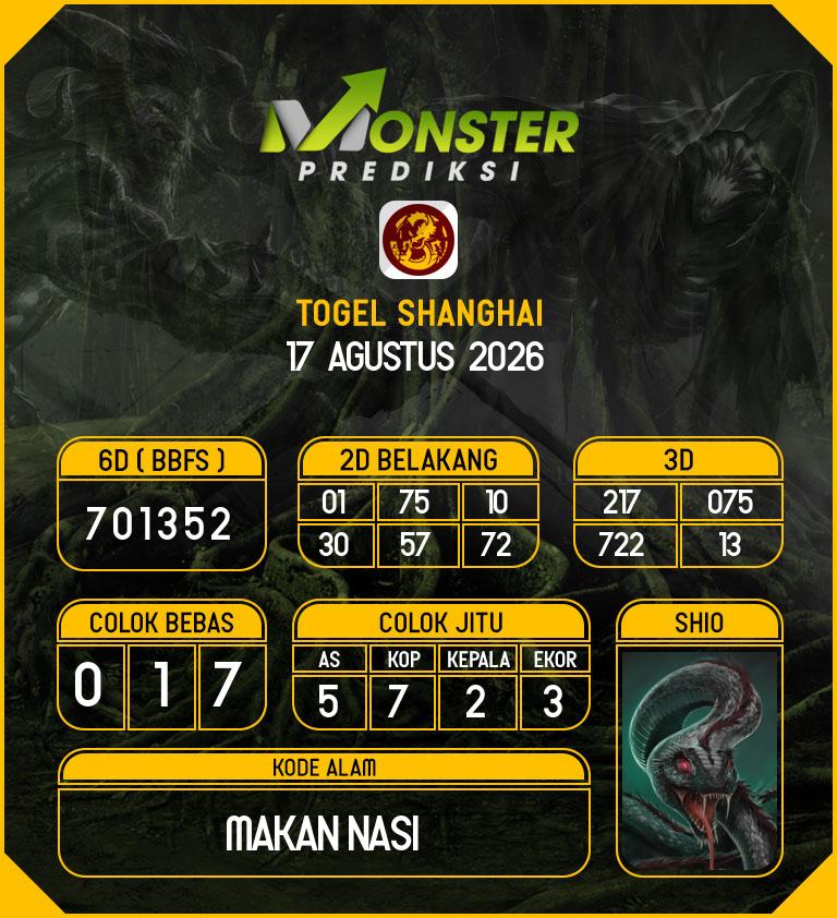 Kode-Monster-Shanghai-Hari-Senin-17-Agustus-2026