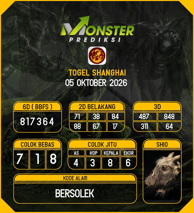 Kode-Monster-Shanghai-Hari-Senin-5-Oktober-2026