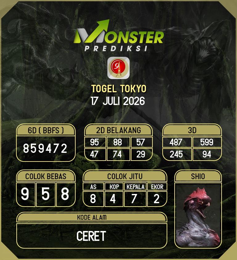 Kode-Monster-Tokyo-Hari-Jumat-17-Juli-2026
