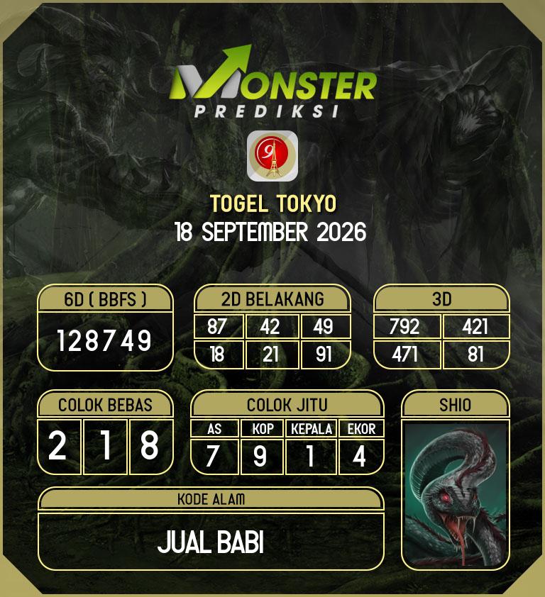 Kode-Monster-Tokyo-Hari-Jumat-18-September-2026