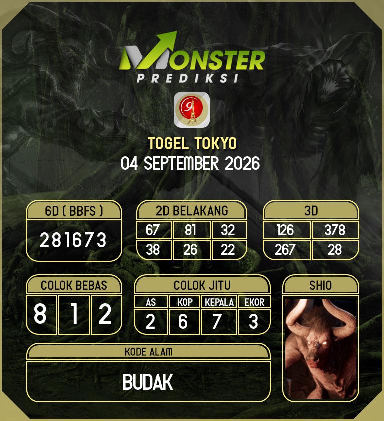 Kode-Monster-Tokyo-Hari-Jumat-4-September-2026