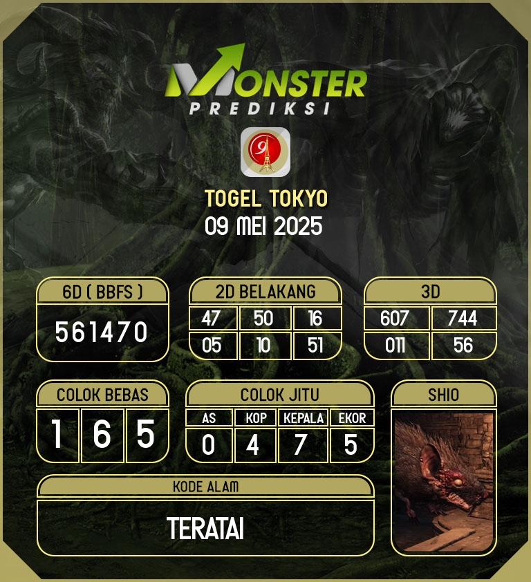 Kode-Monster-Tokyo-Hari-Jumat-9-Mei-2025