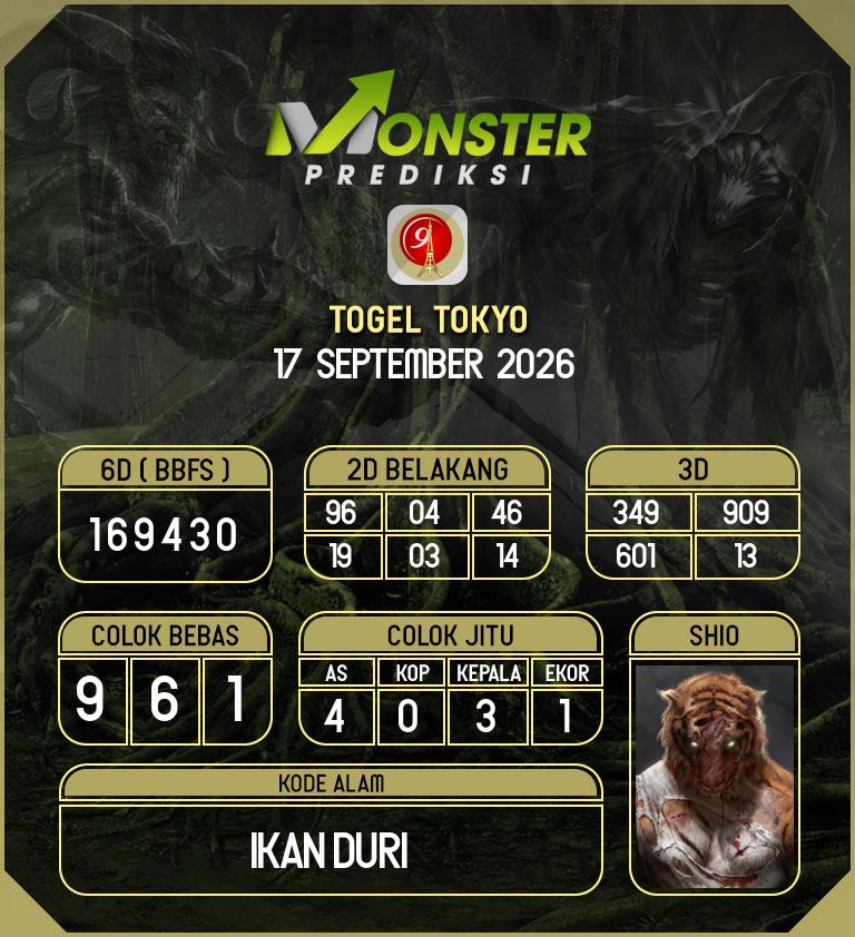Kode-Monster-Tokyo-Hari-Kamis-17-September-2026