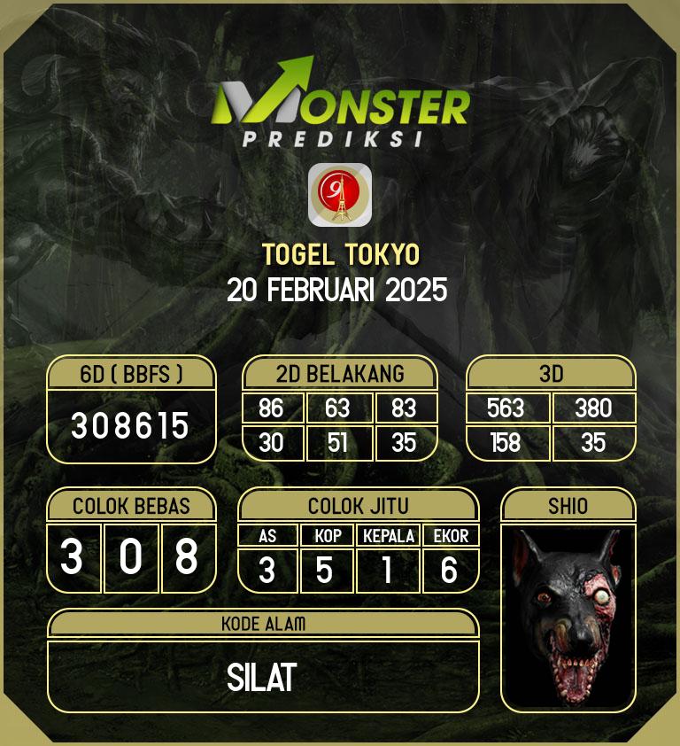 Kode-Monster-Tokyo-Hari-Kamis-20-Februari-2025