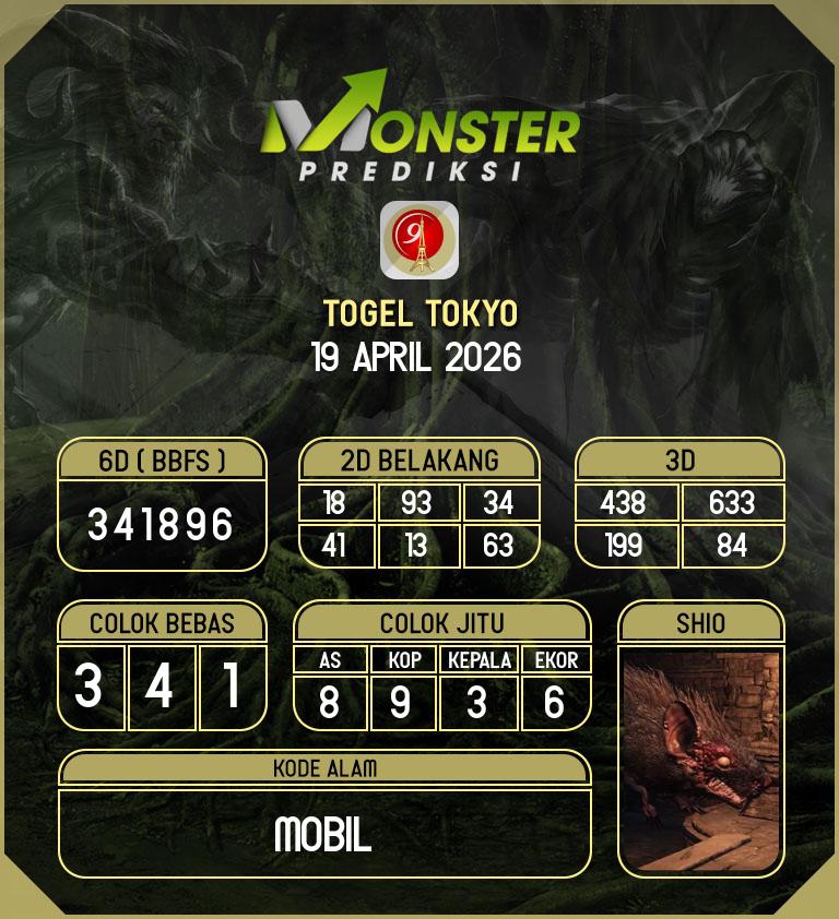Kode-Monster-Tokyo-Hari-Minggu-19-April-2026