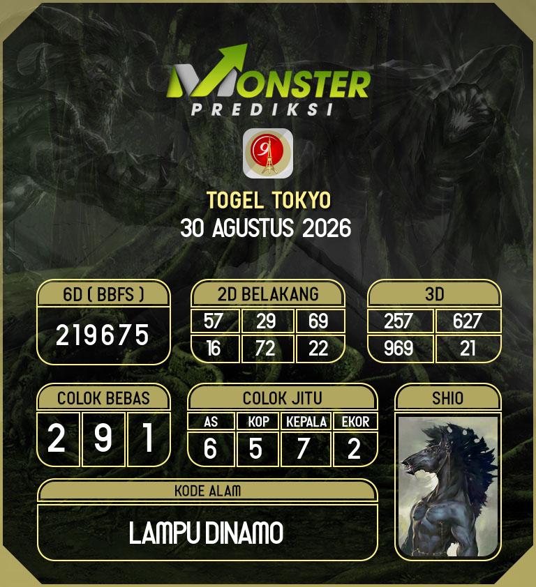 Kode-Monster-Tokyo-Hari-Minggu-30-Agustus-2026