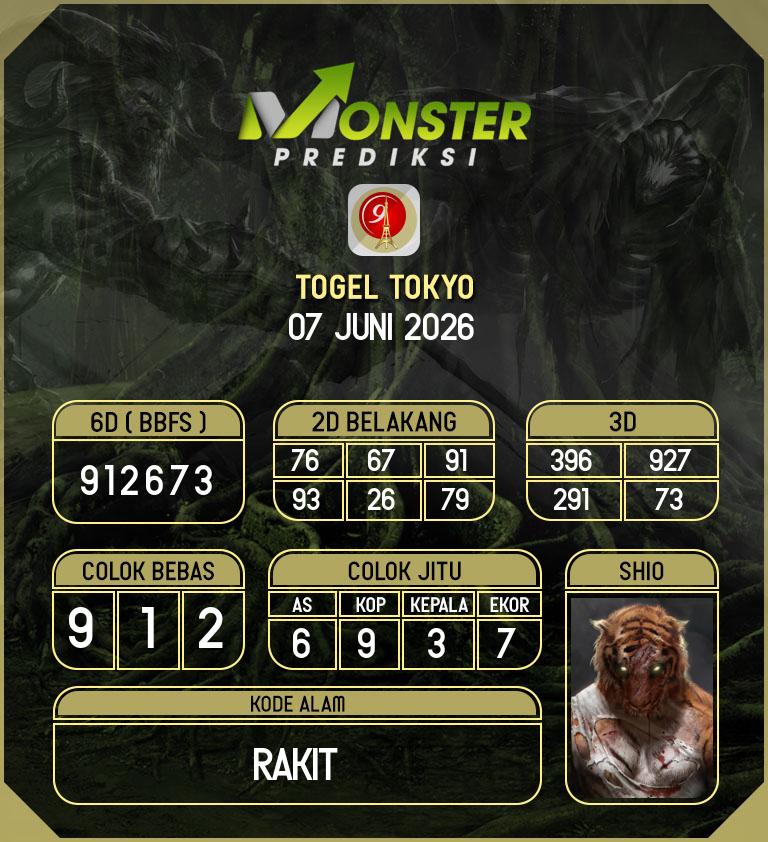 Kode-Monster-Tokyo-Hari-Minggu-7-Juni-2026