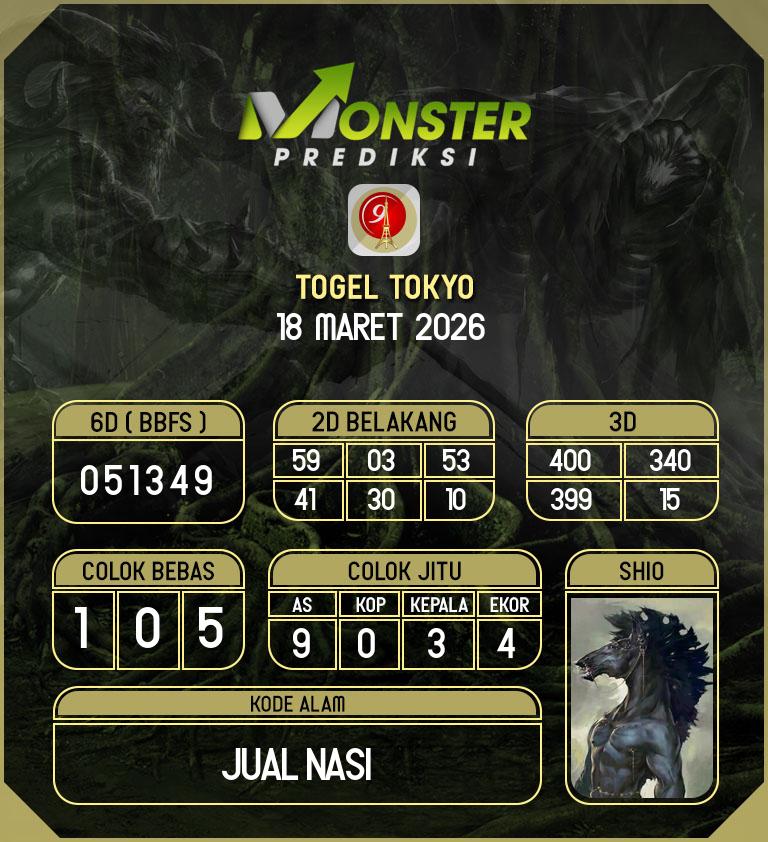 Kode-Monster-Tokyo-Hari-Rabu-18-Maret-2026