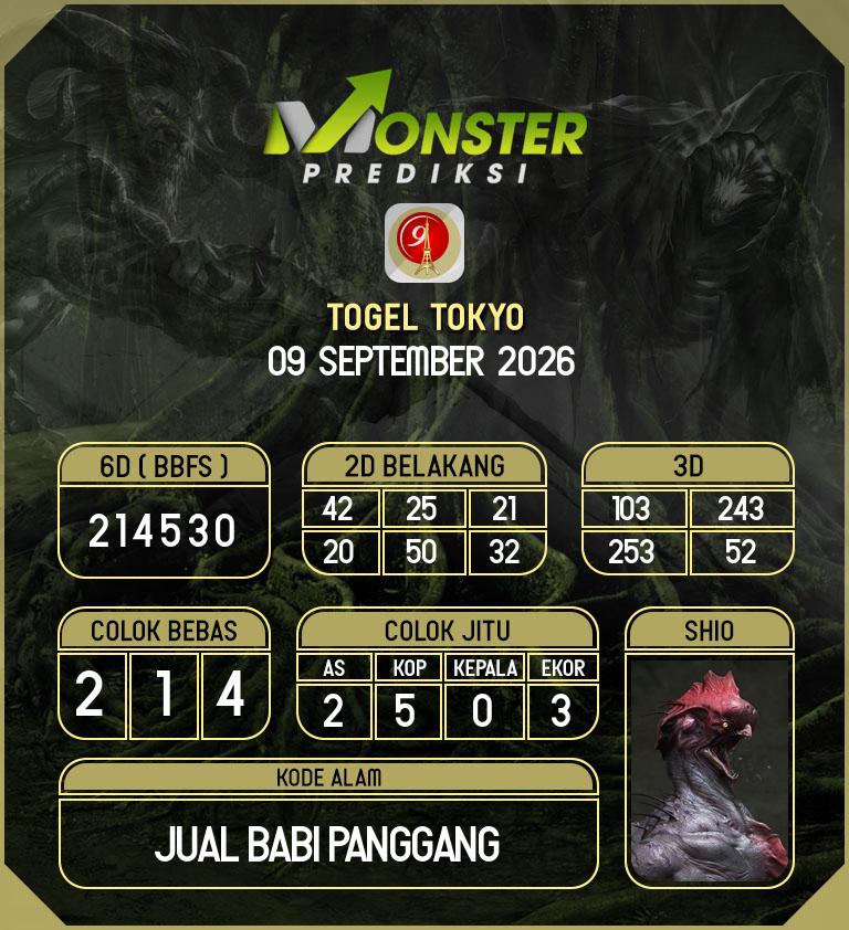 Kode-Monster-Tokyo-Hari-Rabu-9-September-2026