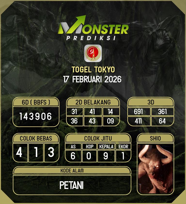 Kode-Monster-Tokyo-Hari-Selasa-17-Februari-2026