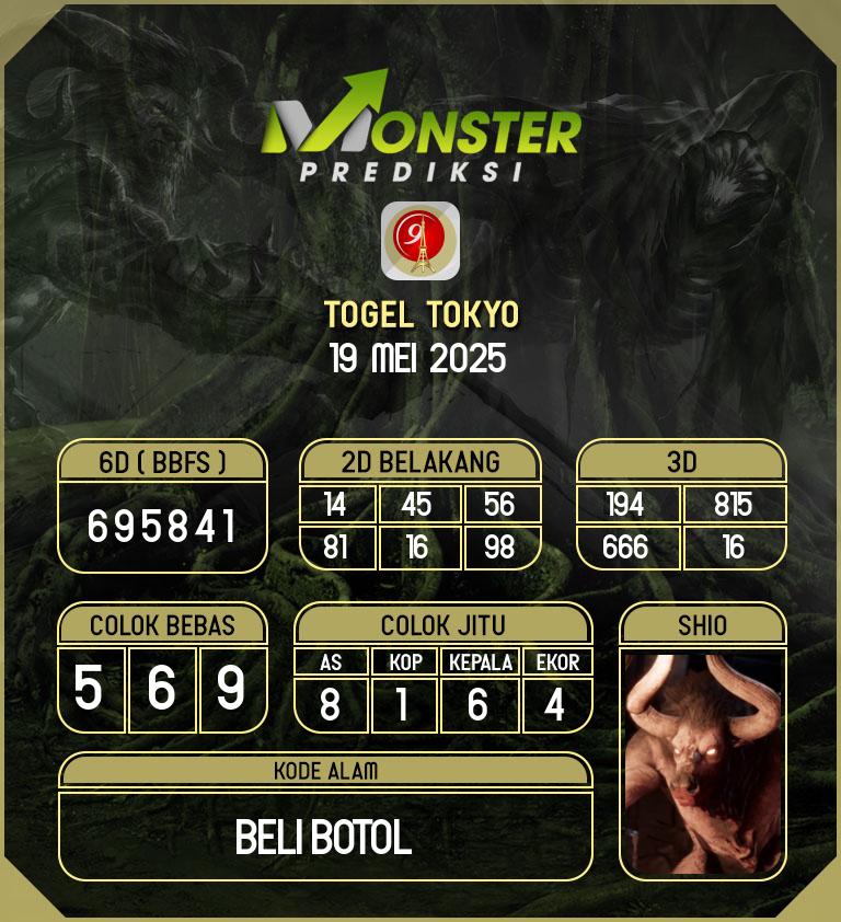 Kode-Monster-Tokyo-Hari-Senin-19-Mei-2025