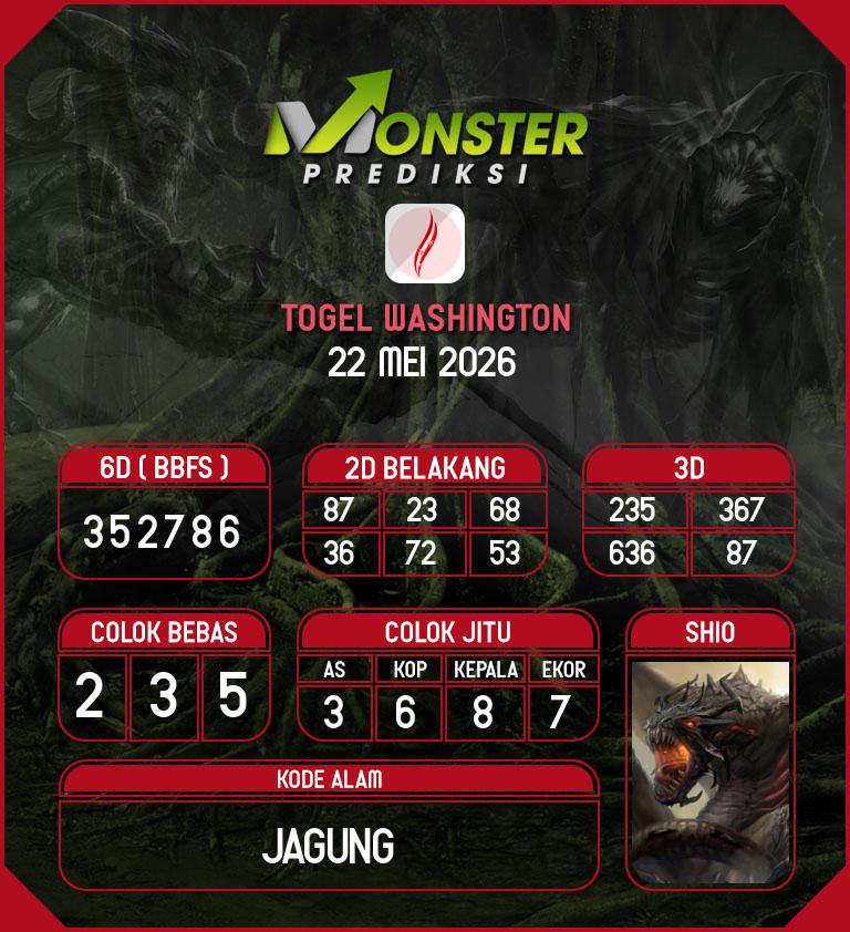 Kode-Monster-Washington-Hari-Jumat-22-Mei-2026