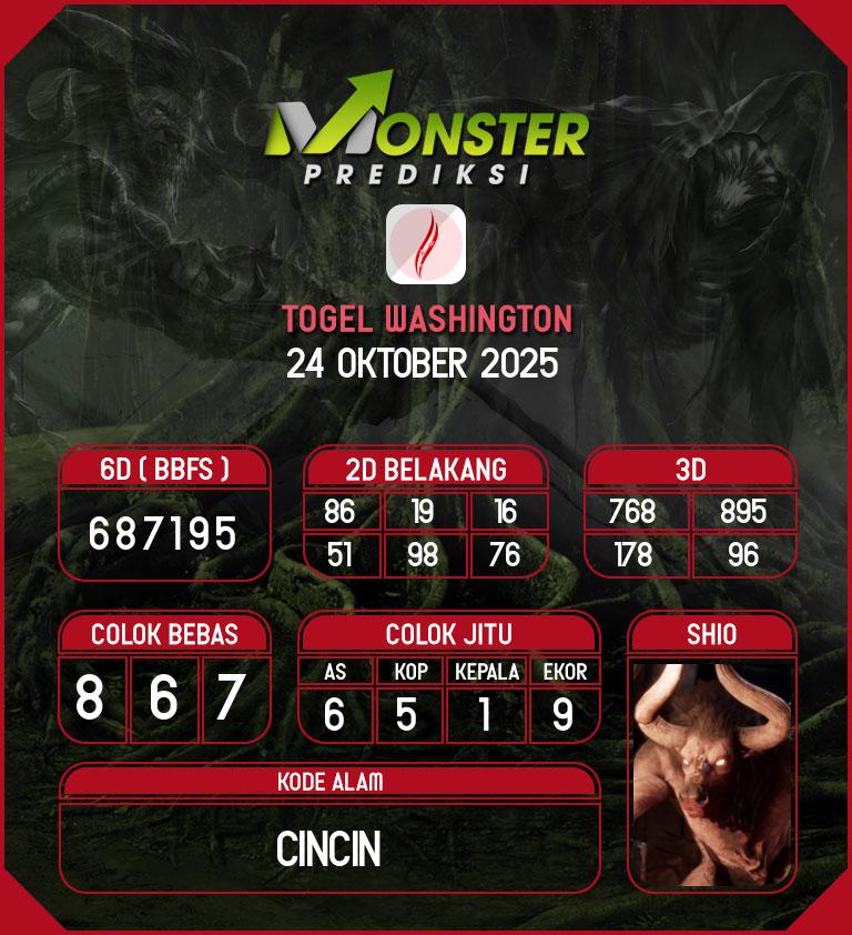 Kode-Monster-Washington-Hari-Jumat-24-Oktober-2025