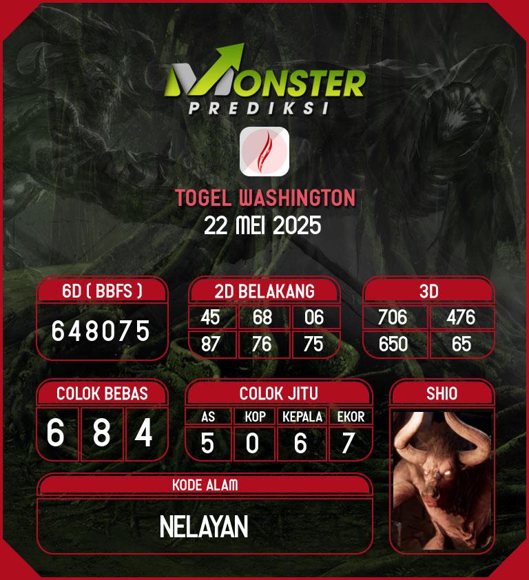 Kode-Monster-Washington-Hari-Kamis-22-Mei-2025