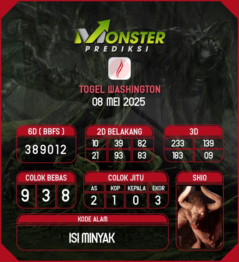 Kode-Monster-Washington-Hari-Kamis-8-Mei-2025