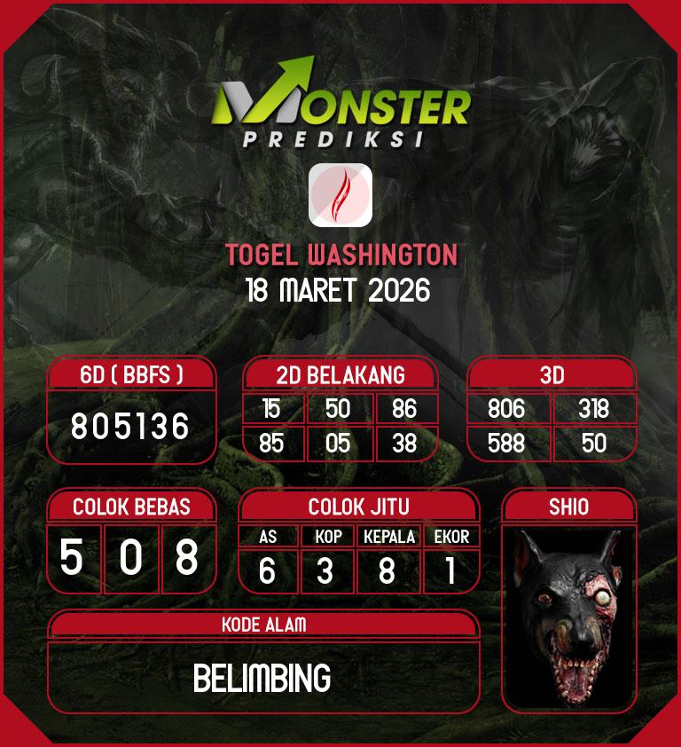 Kode-Monster-Washington-Hari-Rabu-18-Maret-2026