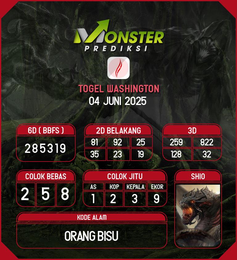 Kode-Monster-Washington-Hari-Rabu-4-Juni-2025