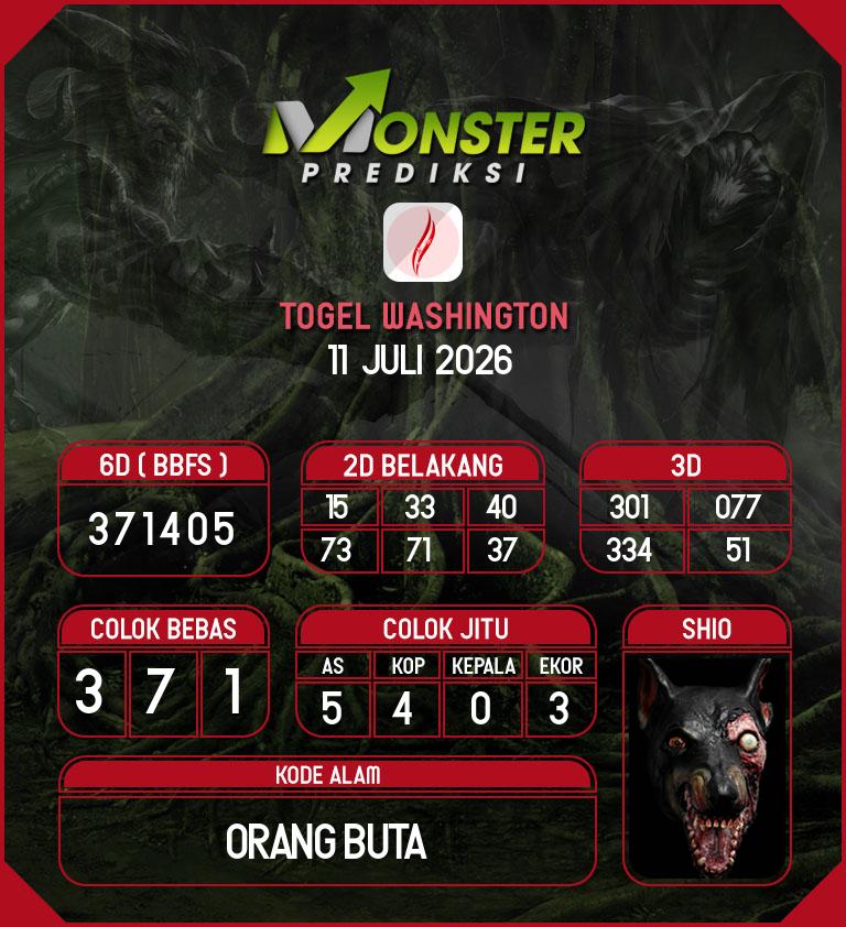 Kode-Monster-Washington-Hari-Sabtu-11-Juli-2026