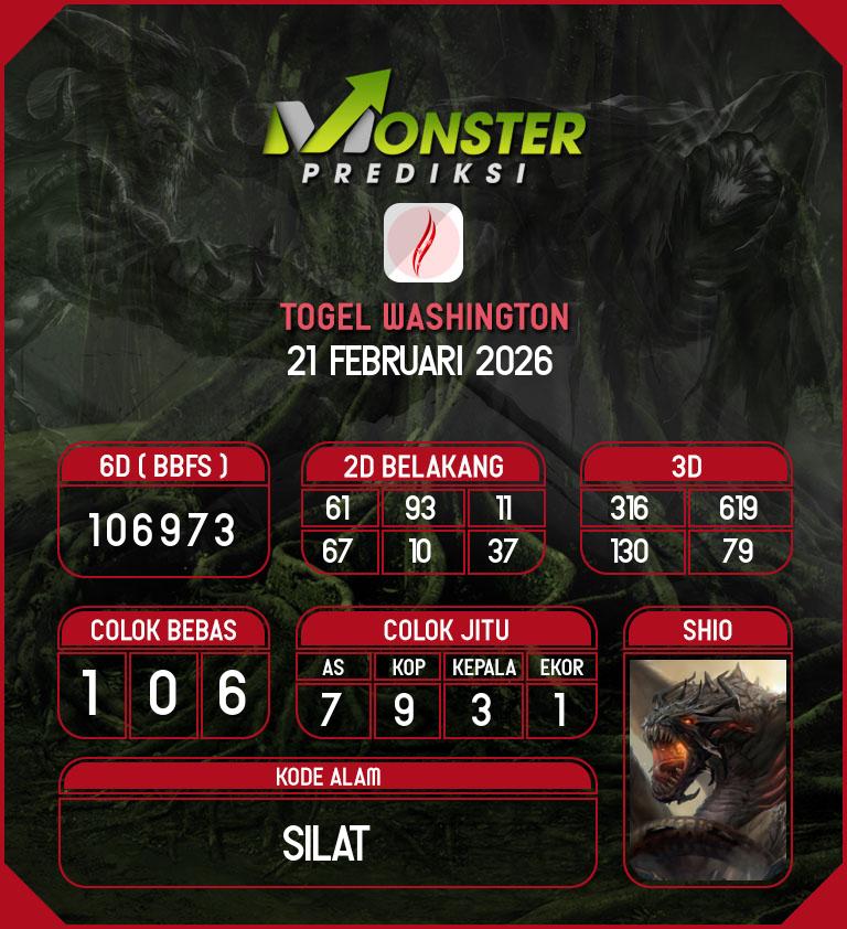 Kode-Monster-Washington-Hari-Sabtu-21-Februari-2026