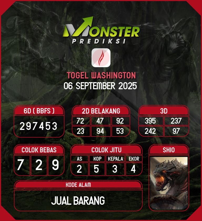 Kode-Monster-Washington-Hari-Sabtu-6-September-2025