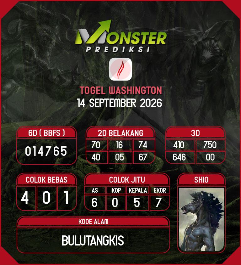 Kode-Monster-Washington-Hari-Senin-14-September-2026