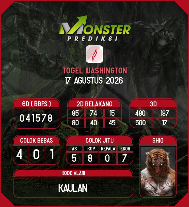 Kode-Monster-Washington-Hari-Senin-17-Agustus-2026